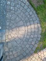sierbestrating, cirkels en tegels van 10 bij 10cm, Ophalen, Gebruikt, 10 m² of meer, Klinkers
