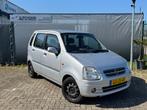 Opel Agila 1.2-16V Elegance - NWE APK - Airco, Voorwielaandrijving, Gebruikt, Zwart, Origineel Nederlands