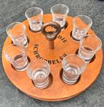 Schroebeler glaasjes in houder, Ophalen of Verzenden, Zo goed als nieuw, Borrel- of Shotglas