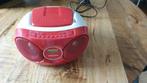 Philips AZ215R (rood) radio, Ophalen, Zo goed als nieuw, Radio
