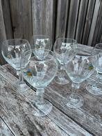 Leffe 6 bierglazen op kasteel voet 25 cl Anno 1240, Verzamelen, Biermerken, Verzenden