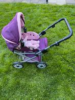 Zgan inklapbare speelgoedkinderwagen met pop, Ophalen of Verzenden, Zo goed als nieuw, Overige typen