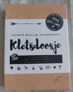 Kletsdoosje reiseditie., Hobby en Vrije tijd, Gezelschapsspellen | Kaartspellen, Ophalen of Verzenden, Zo goed als nieuw