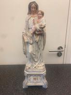Antiek Maria met Kind Beeld, Antiek en Kunst, Ophalen of Verzenden