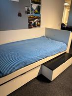 IKEA 1-persoonsbed met lades, Ophalen, Gebruikt, 90 cm, Eenpersoons