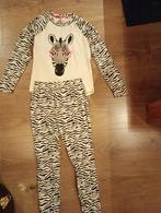Mooie pyjama zebraprint mt 146/152, Nacht- of Onderkleding, Meisje, Ophalen of Verzenden, Zo goed als nieuw