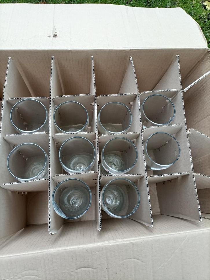 10 nieuwe Wieckse witte glazen, Verzamelen, Biermerken, Nieuw, Glas of Glazen, Ophalen of Verzenden