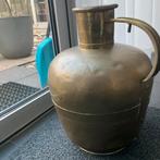 Geel koperen kan, antiek, brocante, Antiek en Kunst, Ophalen