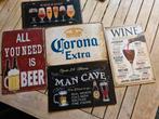 Diverse Kroeg Bordjes - Leuke Decoratie!, Ophalen of Verzenden, Gebruikt