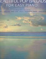 Beautiful Pop Ballads  for easy piano, Zang, Ophalen of Verzenden, Zo goed als nieuw, Thema