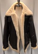 Luxe lammy coat pilotenjas nieuwstaat - Teodem - maat XL, Ophalen of Verzenden, Zo goed als nieuw, Maat 56/58 (XL), Bruin