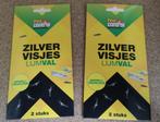 Zilvervisjes lijmvallen, Ophalen, Nieuw