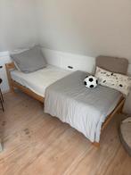 Eenpersoonsbed met matras, Ophalen, Gebruikt, 90 cm, Eenpersoons