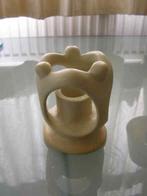 Speksteen kaarsen standaard, Ophalen of Verzenden, Gebruikt, Overige materialen, Minder dan 25 cm