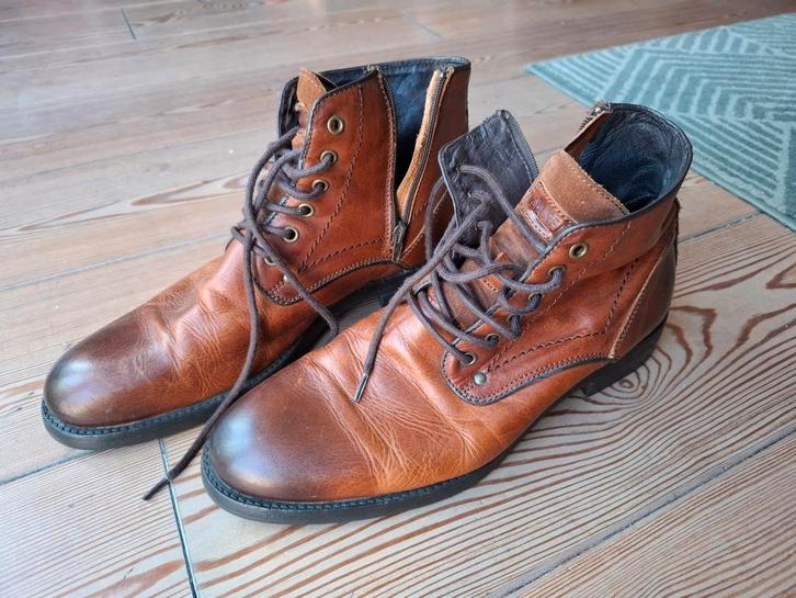 Manfield veterschoenen bruin maat 44 heren herenschoen boots, Kleding | Heren, Schoenen, Zo goed als nieuw, Boots, Bruin, Ophalen of Verzenden