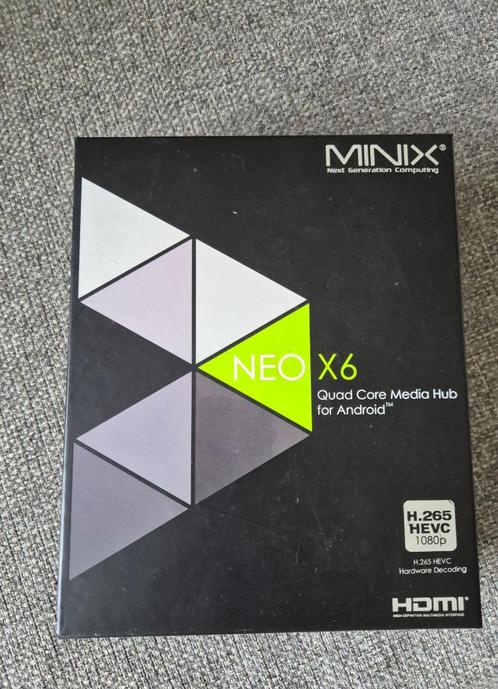 Minix Neo X6 mediaspeler, Audio, Tv en Foto, Mediaspelers, Zo goed als nieuw, Zonder harde schijf, HDMI, USB 2.0, Ophalen of Verzenden
