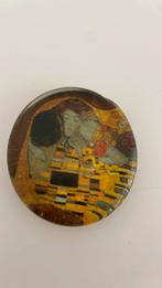 Gustav Klimt De Kus Glas Paperweight, Ophalen of Verzenden