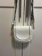 Witte tas met 2 riemen, Ophalen of Verzenden, Zo goed als nieuw, Wit