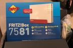 Fritz!Box 7581 WiFi Router, Computers en Software, Routers en Modems, Ophalen of Verzenden, Zo goed als nieuw, Router, FRITZ!Box