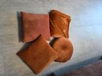 Kussens met kleed, Huis en Inrichting, Woonaccessoires | Kussens, Ophalen of Verzenden, Zo goed als nieuw, Vierkant