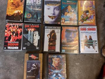 Nieuwe VHS films in folie oa. Die Hard, men in black, disney beschikbaar voor biedingen