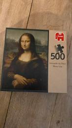 Mona Lisa puzzel 500 stukjes (Jumbo), Hobby en Vrije tijd, Denksport en Puzzels, Ophalen, Zo goed als nieuw