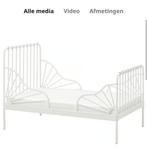 2 keer minnen ikea bed, Ophalen, 180 cm of meer, 85 tot 100 cm