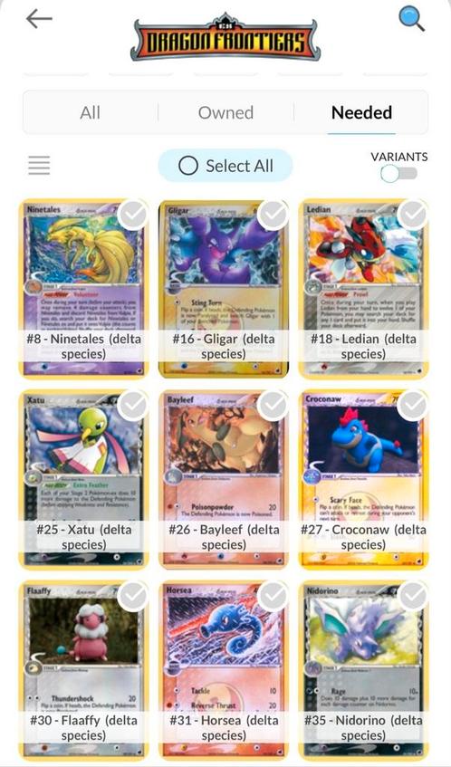 🐲 Gezocht! Ex Dragon Frontiers, Hobby en Vrije tijd, Verzamelkaartspellen | Pokémon, Ophalen of Verzenden