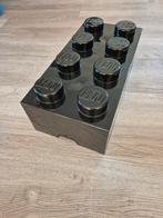 Lego - Opbergbox Brick 8 - opbergdoos zwart, Kinderen en Baby's, Speelgoed | Duplo en Lego, Ophalen of Verzenden, Zo goed als nieuw