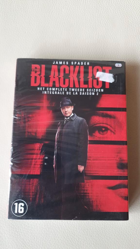 The Blacklist Seizoen 2 DVD - Nieuw in Verpakking!, Cd's en Dvd's, Dvd's | Tv en Series, Nieuw in verpakking, Actie en Avontuur