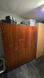 Houten kast 3 deurs, Huis en Inrichting, Ophalen, Gebruikt, 200 cm of meer, 150 tot 200 cm