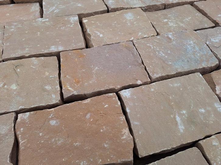 mediterraanse kinderkoppen Kandla Mediterrane 20x14x5/7 cm, Tuin en Terras, Tegels en Klinkers, Nieuw, Terrastegels, Natuursteen