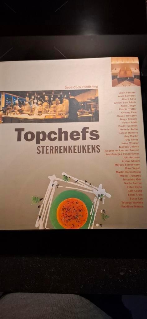 Topchefs Sterrenkeukens Kookboek, Boeken, Informatica en Computer, Zo goed als nieuw, Vakgebied of Industrie, Ophalen of Verzenden