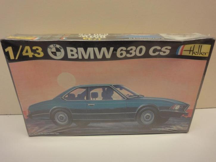 BMW 630 CS model kit Heller No 166 1:43, Hobby en Vrije tijd, Modelauto's | 1:43, Nieuw, Auto, Overige merken, Ophalen of Verzenden