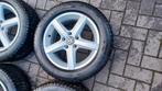 Winterbanden vw golf touran caddy 205 55 16 5x112 velgen, Ophalen, 16 inch, Banden en Velgen, 205 mm