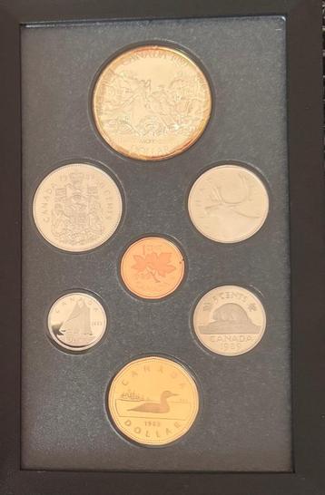 1989 Canada Jaarset dollarmunten + zilveren dollar  beschikbaar voor biedingen