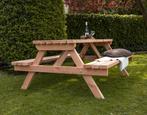 Douglas houten picknicktafels voor 4 of 6 personen, Verzenden, Nieuw, Rechthoekig, Hout