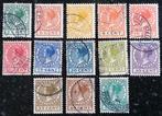 POSTZEGELS NEDERLAND WILHELMINA 1924-1926, Postzegels en Munten, Postzegels | Nederland, Verzenden, T/m 1940, Gestempeld