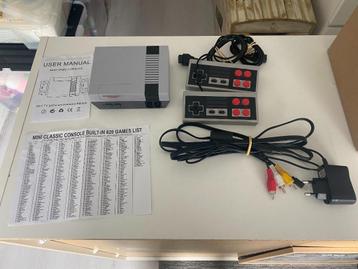 Retro Game Console 620 games 8-Bit NES met 2 controllers