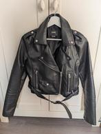 Zwarte Pull&Bear imitatie Leren Jas, Kleding | Dames, Ophalen, Pull&Bear, Zwart, Zo goed als nieuw
