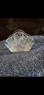 Te koop Boheemse loodkristallen servethouder, Antiek en Kunst, Antiek | Glas en Kristal, Ophalen of Verzenden