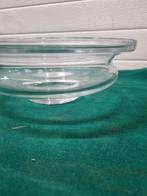 Bloemenschaal glas dik glas, Ophalen of Verzenden, 'T Olde Gre-j, Info@toldegrej.nl, Endepoelstraat 20f Didam