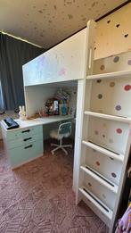 IKEA SMÅSTAD hoogslaper met bureau & opbergruimte, Ophalen, Zo goed als nieuw, Hoogslaper