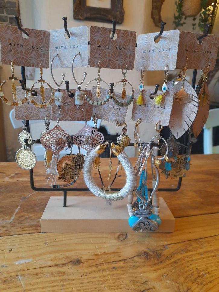 oorbellen, Sieraden, Tassen en Uiterlijk, Oorbellen, Nieuw, Hangers, Overige materialen, Overige kleuren, Ophalen