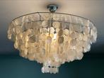 Laura Ashley capiz schelpen hanglamp (80 cm), Huis en Inrichting, Ophalen, Zo goed als nieuw, Metaal