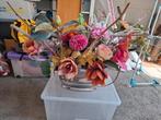 Zijdebloemen in pot., Ophalen of Verzenden, Zo goed als nieuw