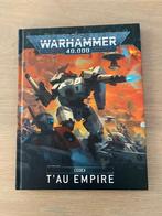 Warhammer 40k Codex T'au Empire 9th Edition, Ophalen of Verzenden, Gebruikt, Warhammer 40000, Boek of Catalogus