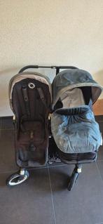 Bugaboo donkey duo, Gebruikt, Bugaboo, Verstelbare duwstang, Ophalen