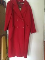 wollen winterjas, Kleding | Dames, Jassen | Winter, Bijenkorf, Zo goed als nieuw, Rood, Ophalen