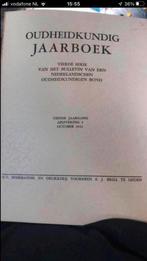 Oudheidkundig jaarboek, Boeken, Ophalen of Verzenden, 20e eeuw of later, Zo goed als nieuw